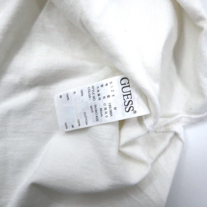 GUESS トライアングルロゴプリントルーズTシャツ M ホワイト コットン | Vintage.City Vintage Shops, Vintage Fashion Trends