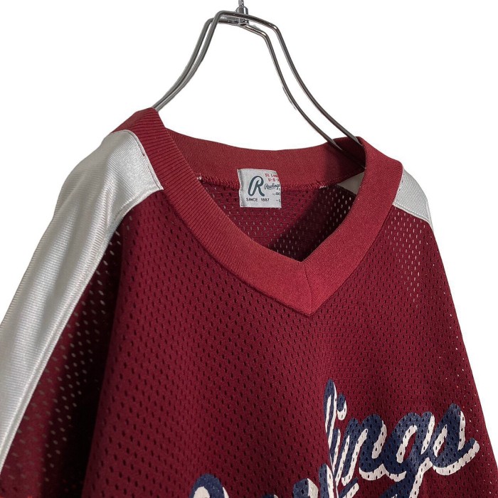90s Rawlings multicolored gameshirt | Vintage.City 빈티지숍, 빈티지 코디 정보