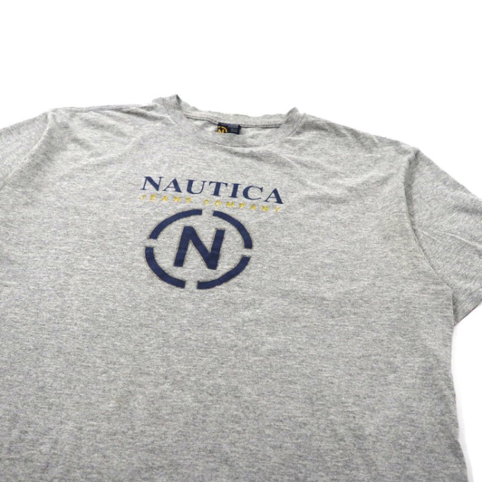 NAUTICA ビッグサイズ ロゴプリントTシャツ M グレー コットン 90年代 | Vintage.City Vintage Shops, Vintage Fashion Trends