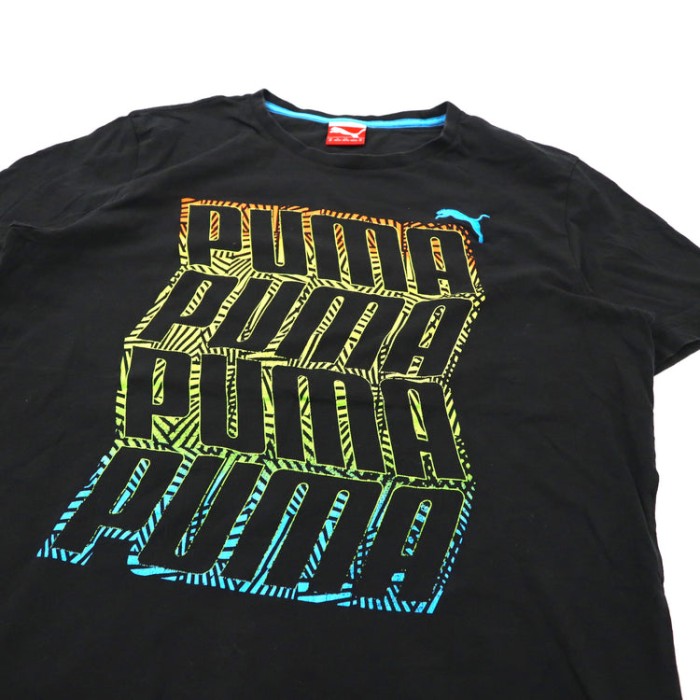 PUMA ロゴプリントTシャツ M ブラック コットン | Vintage.City Vintage Shops, Vintage Fashion Trends