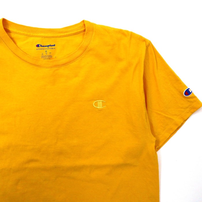 Champion Tシャツ L イエロー コットン スクリプトロゴ刺繍 サルバドル製 | Vintage.City 빈티지숍, 빈티지 코디 정보