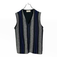 80-90s Emilio Adani design knit vest | Vintage.City 古着屋、古着コーデ情報を発信