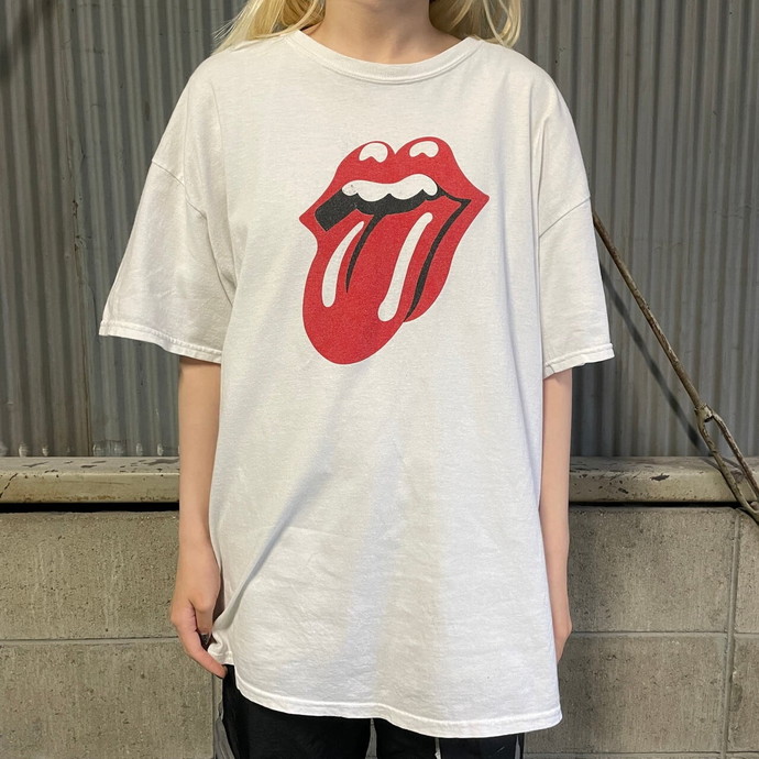 The Rolling Stones ローリングストーンズ ロゴプリント バンドTシャツ