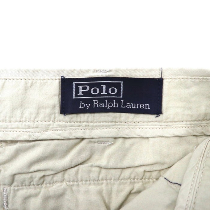 Polo by Ralph Lauren ショートチノパンツ 32 ベージュ コットン STRAIGHT FIT | Vintage.City 빈티지숍, 빈티지 코디 정보