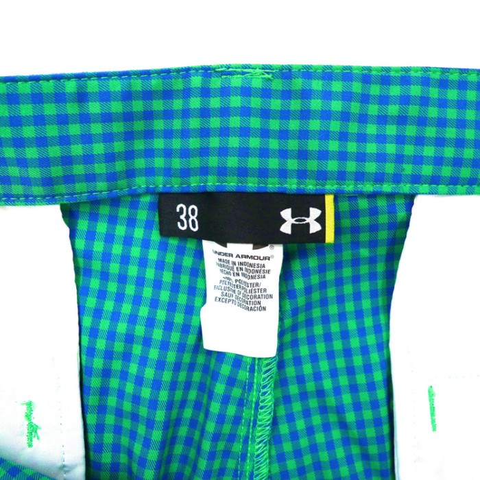 UNDER ARMOUR ゴルフドレスショートパンツ 38 グリーン チェック  Golf Dress Shorts 1242764 | Vintage.City 古着屋、古着コーデ情報を発信