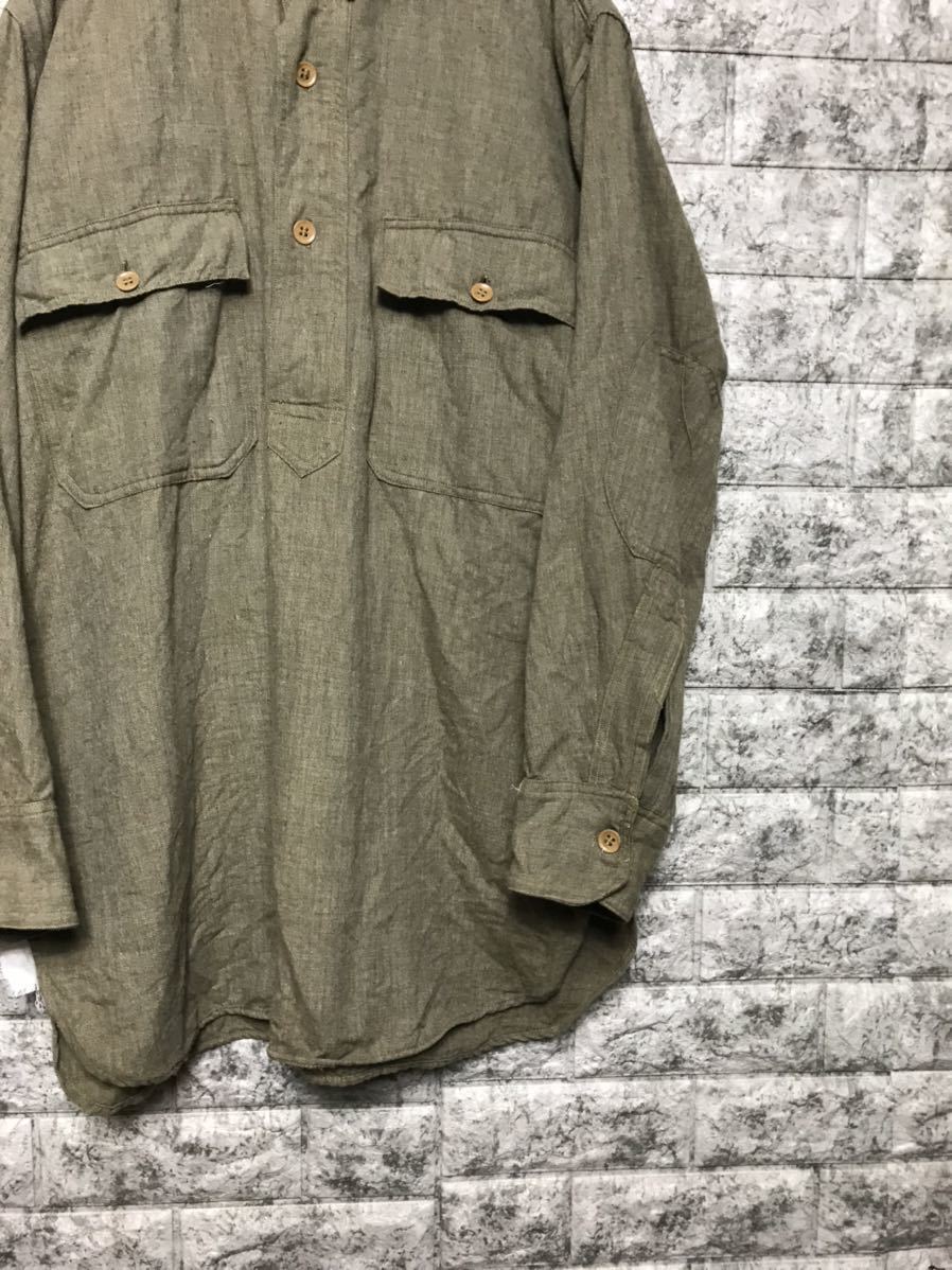 奇跡の美中古品 1910s 米軍 実物 10s WWI U.S.ARMY M-1917 マチ付き ...