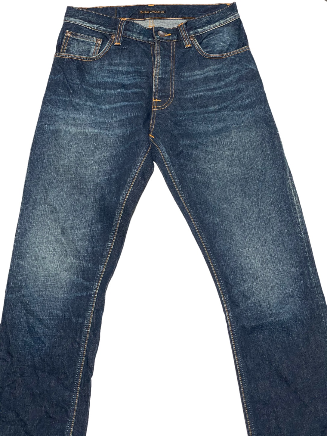 MADE IN ITALY製 Nudie Jeans オーガニックコットンデニムパンツ