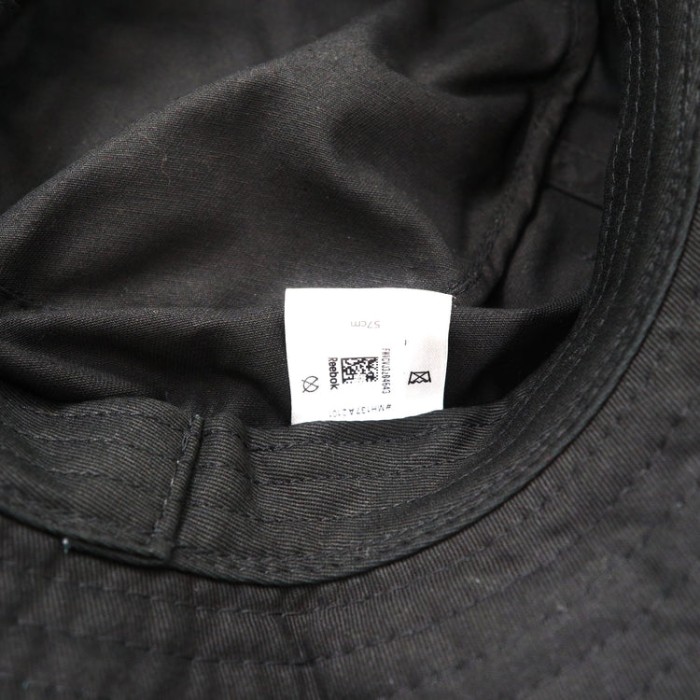 Reebok バケットハット 57cm ブラック コットン ロゴ刺繍 2020年モデル | Vintage.City 古着屋、古着コーデ情報を発信