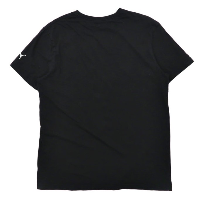 PUMA ロゴプリントTシャツ L ブラック コットン | Vintage.City 古着屋、古着コーデ情報を発信