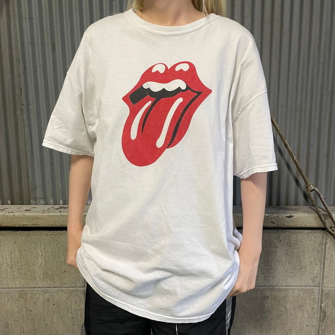 The Rolling Stones ローリングストーンズ ロゴプリント バンドTシャツ
