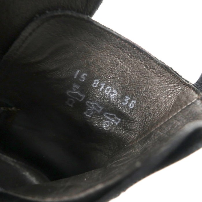BOEMOS サイドジップブーツ ジョッパーブーツ 23cm ブラック レザー  8102 イタリア製 | Vintage.City 古着屋、古着コーデ情報を発信