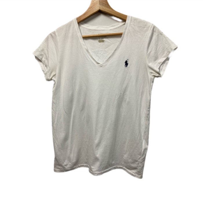 POLO RALPH LAUREN ラルフローレン Vネック半袖Tシャツ　M | Vintage.City 빈티지숍, 빈티지 코디 정보