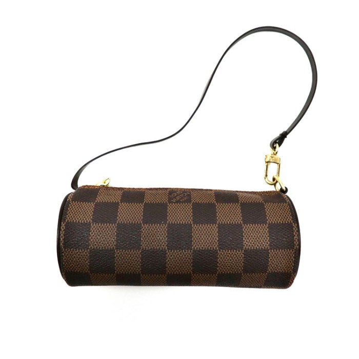 LOUIS VUITTON ポーチ ブラウン ダミエ N51380 ポシェットパピヨン | Vintage.City Vintage Shops, Vintage Fashion Trends