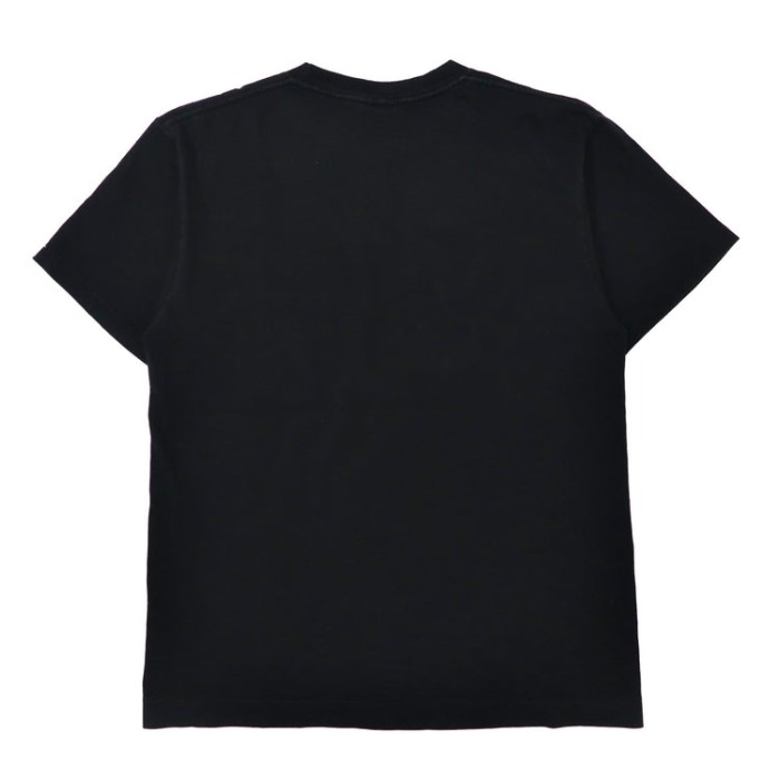 A BATHING APE ビッグロゴプリントTシャツ L ブラック コットン 日本製 | Vintage.City 古着屋、古着コーデ情報を発信