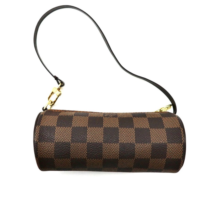 LOUIS VUITTON ポーチ ブラウン ダミエ N51380 ポシェットパピヨン