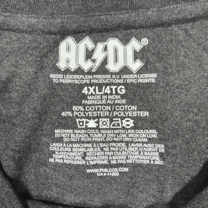 4XL size AC/DC logo Tee エーシーディーシー ロゴ ビックサイズ　Tシャツ 24042006 | Vintage.City Vintage Shops, Vintage Fashion Trends