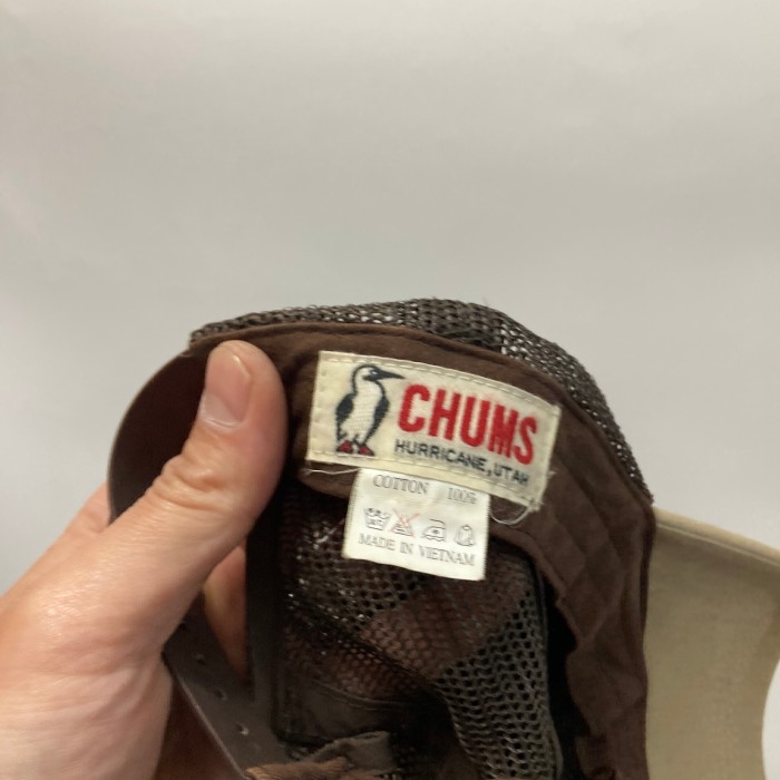 CHUMSダメージ加工デザインメッシュキャップ | Vintage.City 古着屋、古着コーデ情報を発信