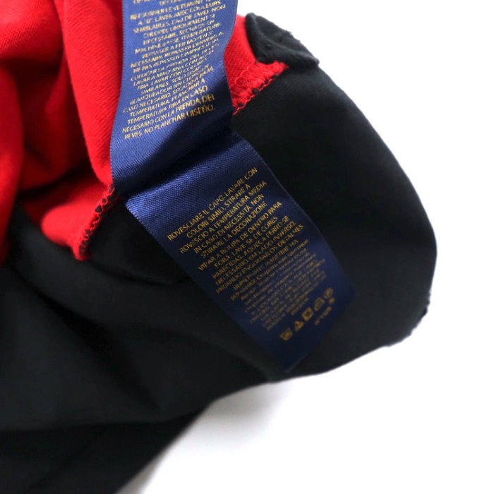 POLO RALPH LAUREN ラガーシャツ XL レッド コットン ビッグポニー刺繍 POLO DOWNHILL RACING SERIES | Vintage.City 古着屋、古着コーデ情報を発信