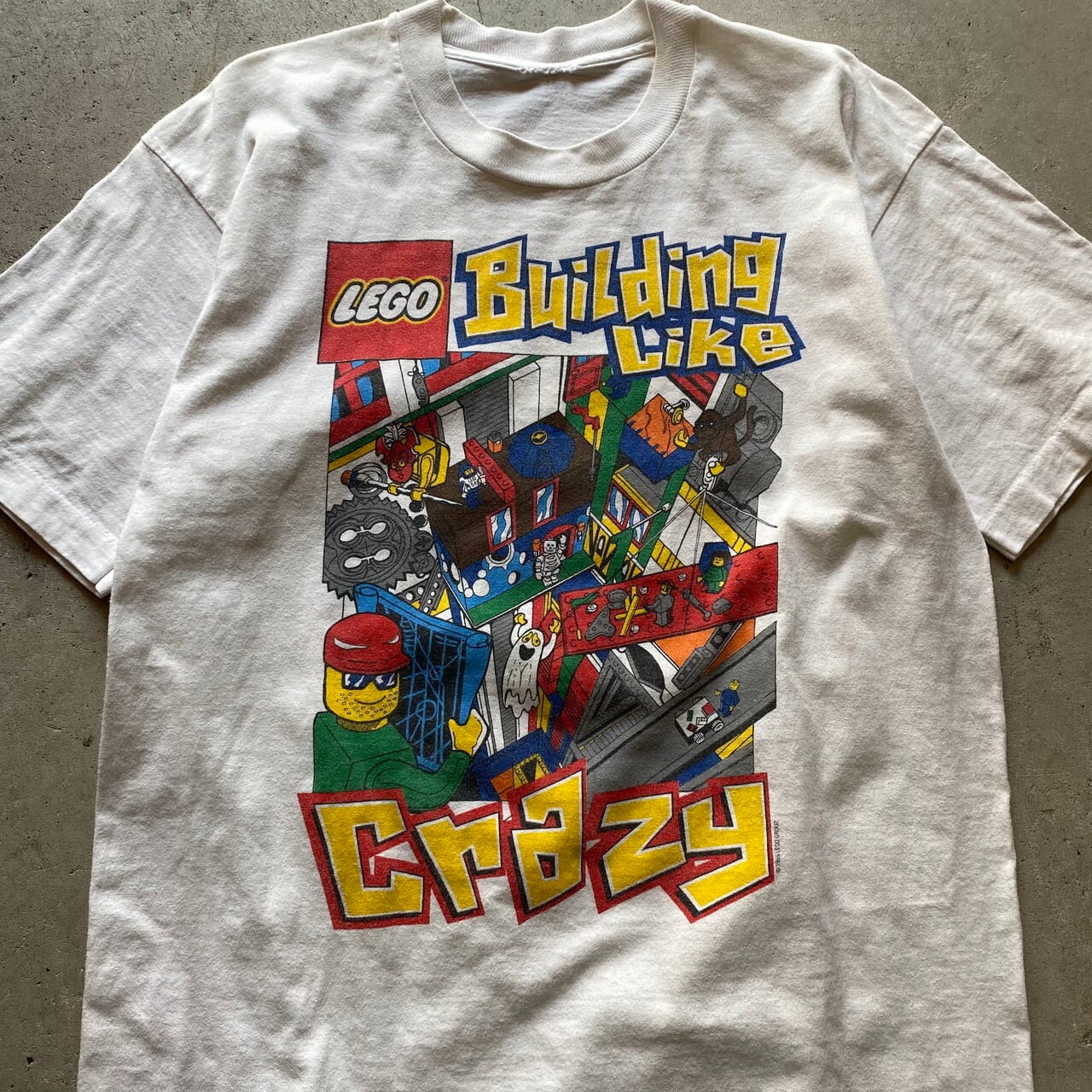 90s LEGO レゴ ブロック アドバタイジング 企業系 プリントTシャツ