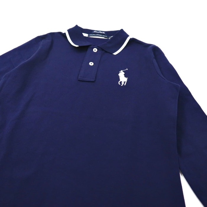 RALPH LAUREN GOLF 長袖ポロシャツ XS ネイビー コットン Tailored Golf Fit ビッグポニー刺繍 | Vintage.City 빈티지숍, 빈티지 코디 정보
