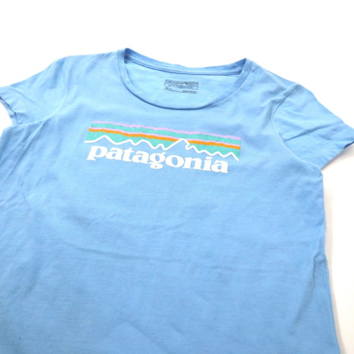 patagonia ロゴプリントTシャツ M ブルー コットン メキシコ製 | Vintage.City Vintage Shops, Vintage Fashion Trends