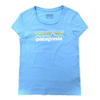 patagonia ロゴプリントTシャツ M ブルー コットン メキシコ製 | Vintage.City 古着屋、古着コーデ情報を発信