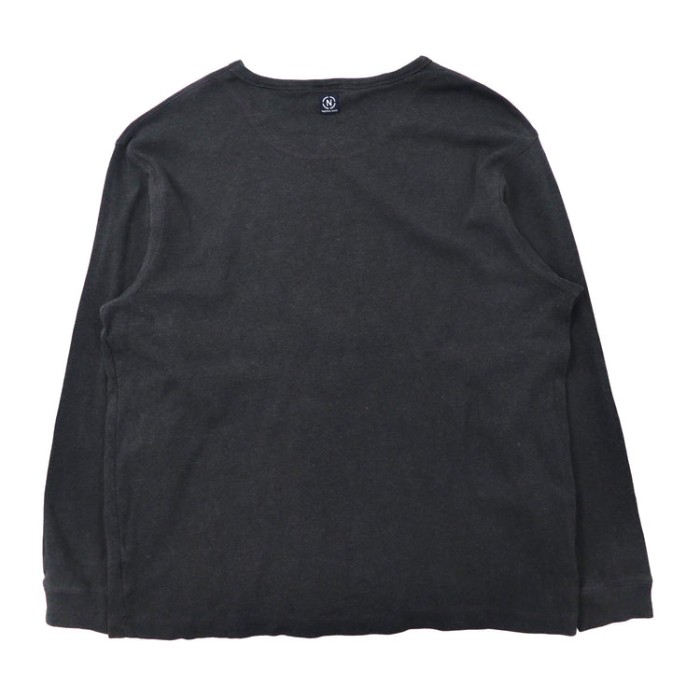 カナダ製 NAUTICA ビッグサイズ ロングスリーブTシャツ L グレー コットン ワンポイントロゴ刺繍 90年代 | Vintage.City 빈티지숍, 빈티지 코디 정보