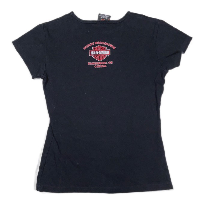 Ssize HARLEY- DAVIDSON print TEE ハーレダビットソン レディーズ Tシャツ ロゴ 24042001 | Vintage.City 古着屋、古着コーデ情報を発信