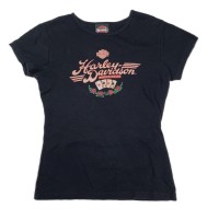 Ssize HARLEY- DAVIDSON print TEE ハーレダビットソン レディーズ Tシャツ ロゴ 24042001 | Vintage.City Vintage Shops, Vintage Fashion Trends