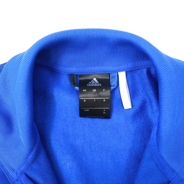 adidas トラックジャケット M ブルー ポリエステル ３ストライプス RENGI | Vintage.City 古着屋、古着コーデ情報を発信