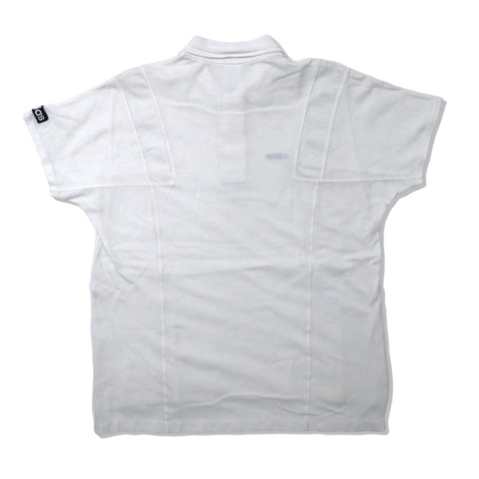 adidas ポロシャツ L ホワイト コットン ワンポイントロゴ刺繍 デサント社製 90年代 | Vintage.City 빈티지숍, 빈티지 코디 정보