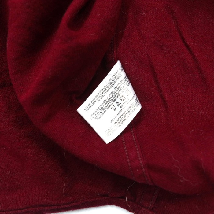 EDDIE BAUER ソフトフランネルシャツ L ボルドー コットン | Vintage.City 古着屋、古着コーデ情報を発信