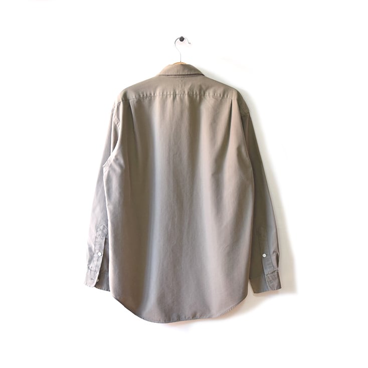 90s ビンテージ ラルフローレン 裾にポニー刺繍 長袖シャツ - ファッション