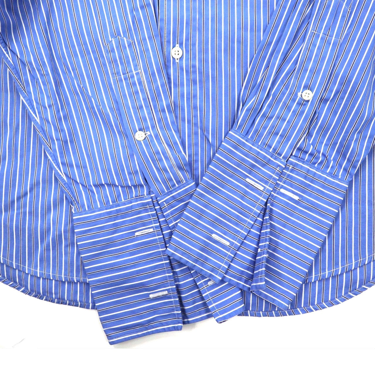 Polo by Ralph Lauren クレリックシャツ 17 ブルー ストライプ