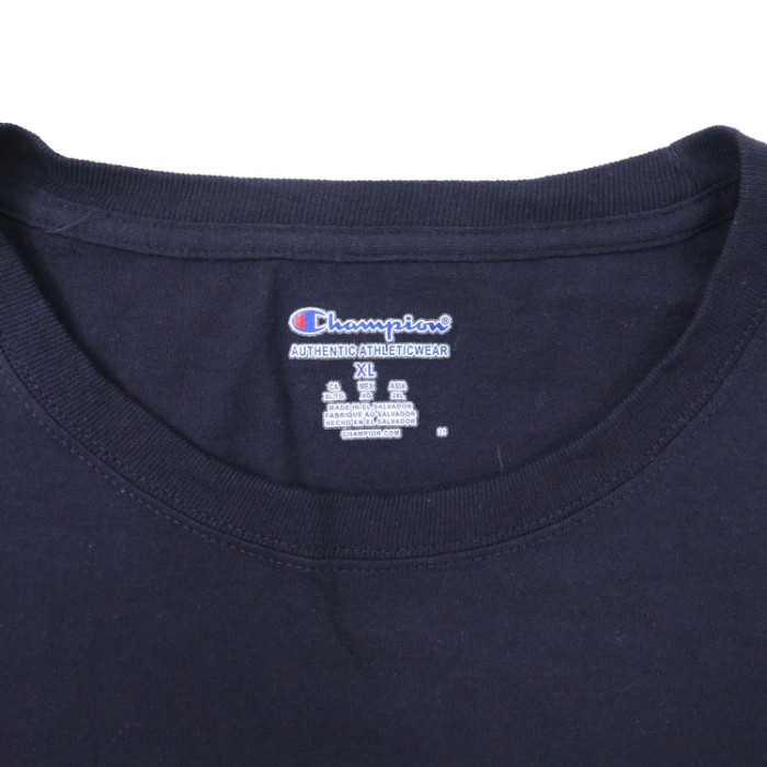 Champion ビッグサイズ カレッジプリントTシャツ 2XL ネイビー コットン GEORGIA TECH エルサルバドル製 | Vintage.City 빈티지숍, 빈티지 코디 정보
