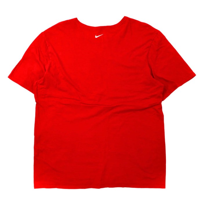 NIKE ビッグサイズ フットボールプリントTシャツ XL レッド コットン NFL Arizona Cardinals ニカラグア製 | Vintage.City 古着屋、古着コーデ情報を発信