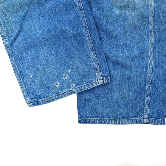 BIG SMITH オーバーオール XL ブルー デニム 黒タグ 50年代 | Vintage.City 古着屋、古着コーデ情報を発信
