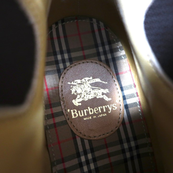 Burberrys レースアップ チェルシー サイドゴアブーツ 25-26cm ブラウン スエードレザー ストレートチップ オールド 日本製 | Vintage.City 古着屋、古着コーデ情報を発信