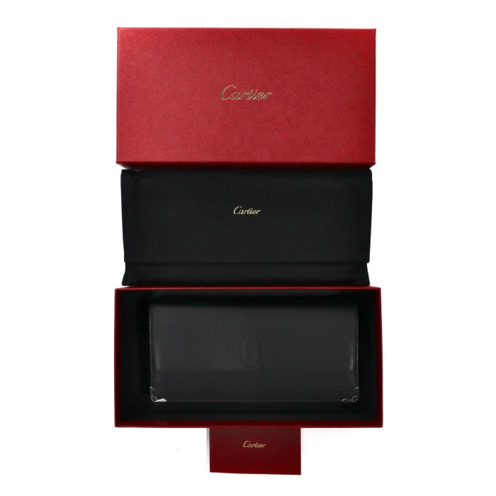 Cartier 長財布 ブラック レザー ZIPPED International WALLET L3001363 フランス製 未使用品 | Vintage.City 古着屋、古着コーデ情報を発信