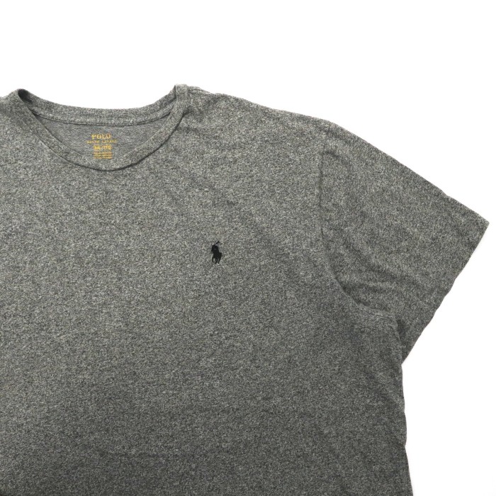 POLO RALPH LAUREN ビッグサイズTシャツ XXL グレー コットン スモールポニー刺繍 | Vintage.City 빈티지숍, 빈티지 코디 정보