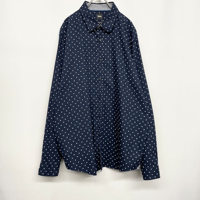 “HUGO BOSS” L/S Pattern Shirt | Vintage.City 빈티지숍, 빈티지 코디 정보