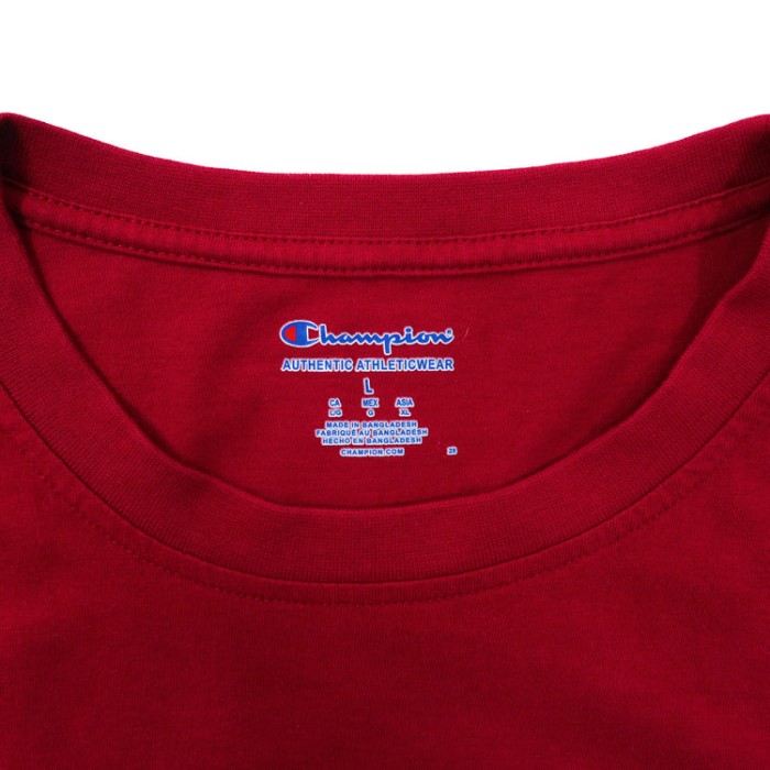 Champion カレッジTシャツ XL ボルドー コットン ULM WARHAWKS | Vintage.City 빈티지숍, 빈티지 코디 정보