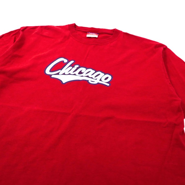 Champion ビッグサイズTシャツ XL レッド コットン NBA シカゴ・ブルズ Chicago Bulls ホンジュラス製 | Vintage.City 빈티지숍, 빈티지 코디 정보