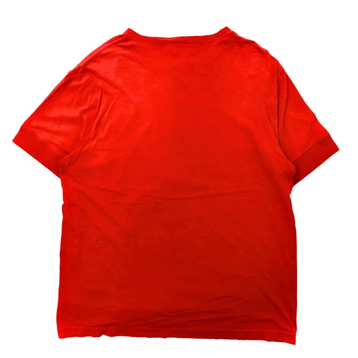POLO RALPH LAUREN ヘンリーネックTシャツ XL オレンジ コットン ビッグサイズ | Vintage.City 古着屋、古着コーデ情報を発信