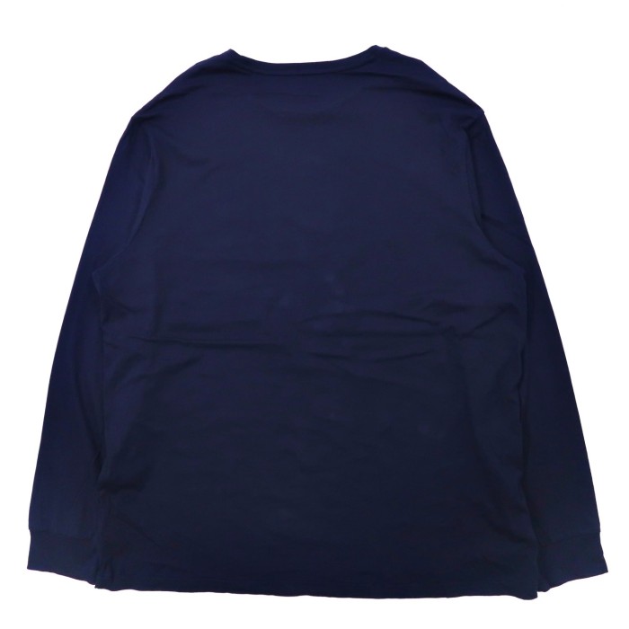 POLO RALPH LAUREN ビッグサイズ ロングスリーブTシャツ XXL ネイビー コットン スモールポニー刺繍 | Vintage.City 古着屋、古着コーデ情報を発信