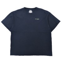 Columbia PFG ビッグサイズ ロゴプリントTシャツ XXL ネイビー コットン バックプリント | Vintage.City 古着屋、古着コーデ情報を発信