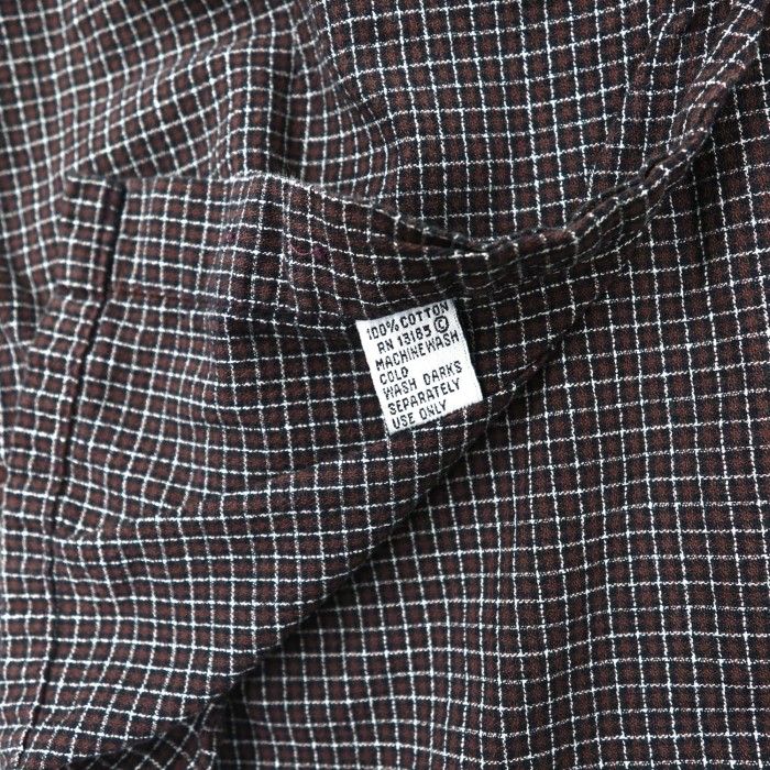 pierre cardin ビッグサイズ チェックシャツ XL グレー コットン 90年代 | Vintage.City 古着屋、古着コーデ情報を発信