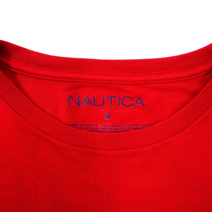 NAUTICA ワンポイントロゴTシャツ M レッド コットン | Vintage.City 빈티지숍, 빈티지 코디 정보
