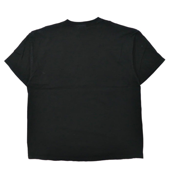 Champion ビッグサイズ フットボールプリントTシャツ XL ブラック コットン GREENE COUNTY TIGERS メキシコ製 | Vintage.City 古着屋、古着コーデ情報を発信