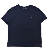NAUTICA ビッグサイズ ワンポイントロゴTシャツ XL ネイビー USAピマコットン | Vintage.City 빈티지숍, 빈티지 코디 정보